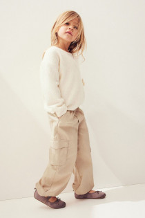 شلوار دخترانه 30898 سایز 2 تا 12 سال مارک H&M