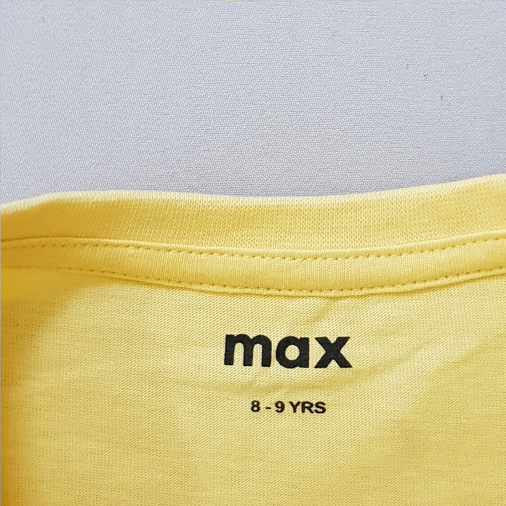 تی شرت پسرانه 30709 سایز 8 تا 14 سال کد 1 مارک MAX