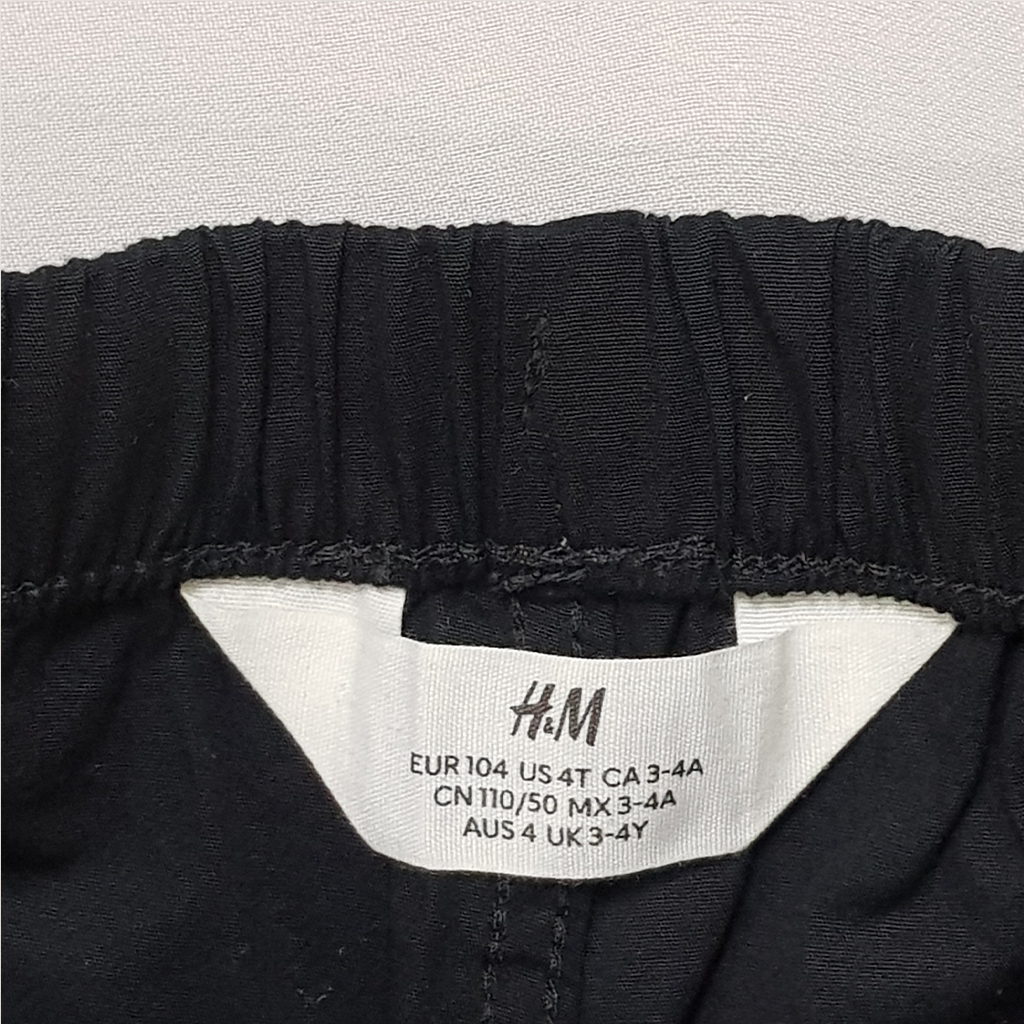 شلوار کتان دخترانه 30995 سایز 1.5 تا 12 سال مارک H&M