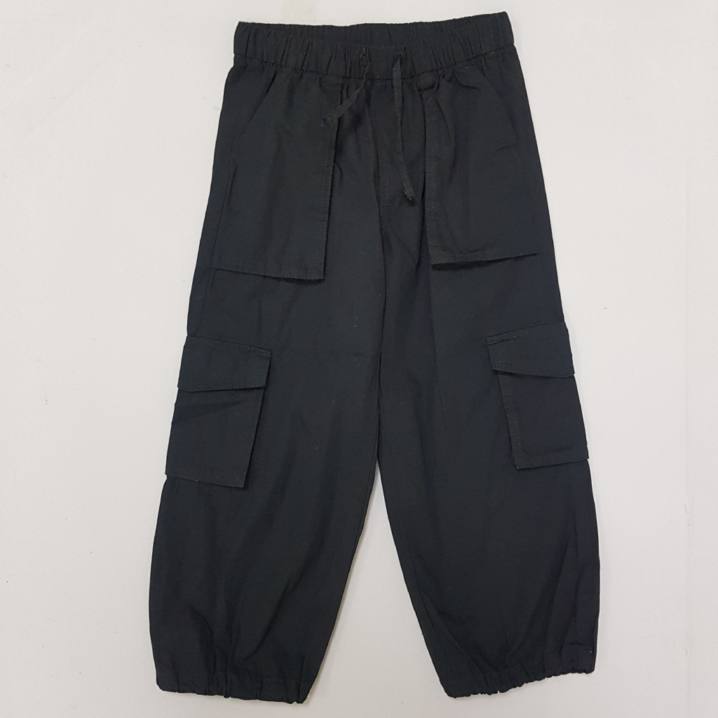 شلوار کتان دخترانه 30995 سایز 1.5 تا 12 سال مارک H&M