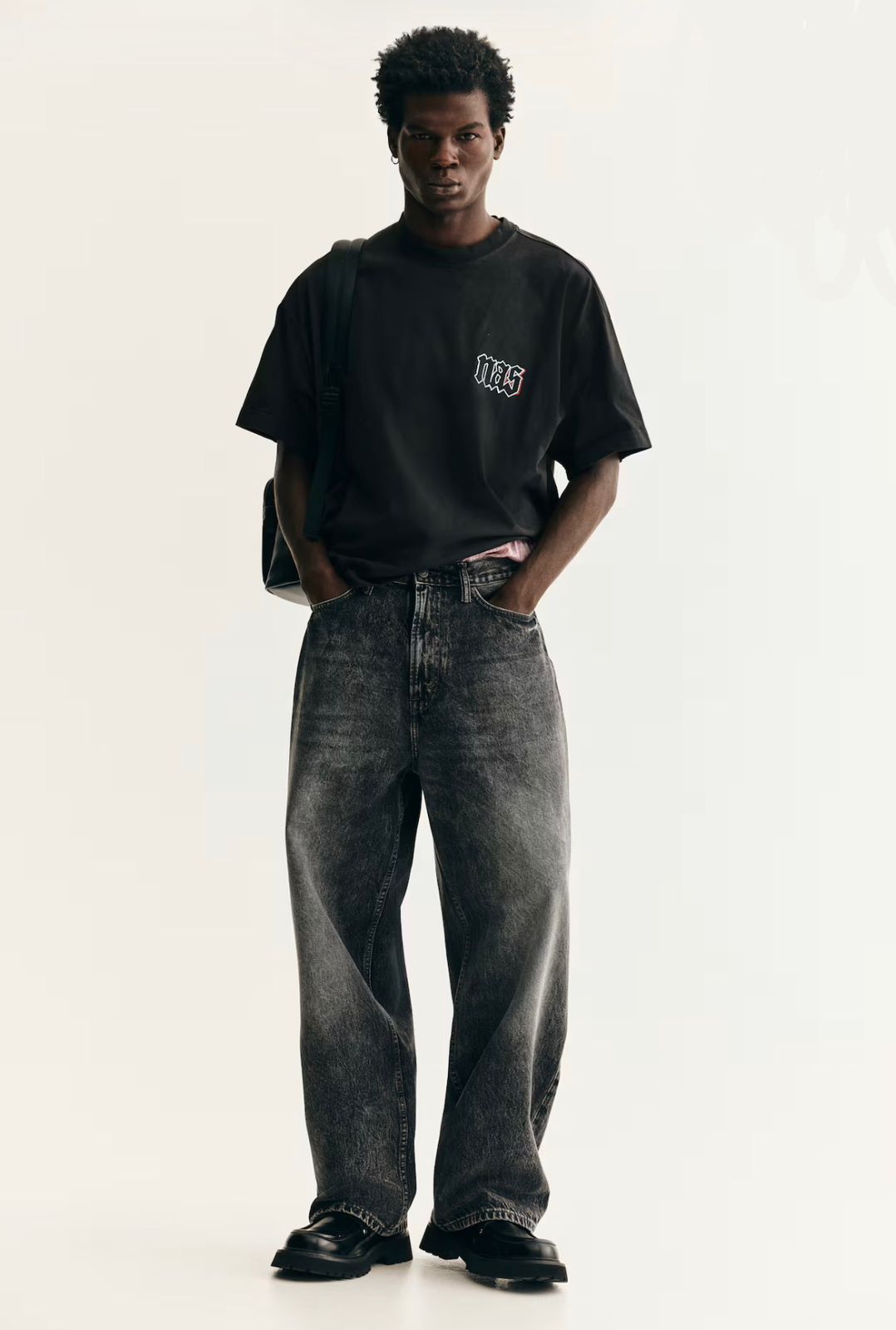 تی شرت مردانه 31072 مارک H&M