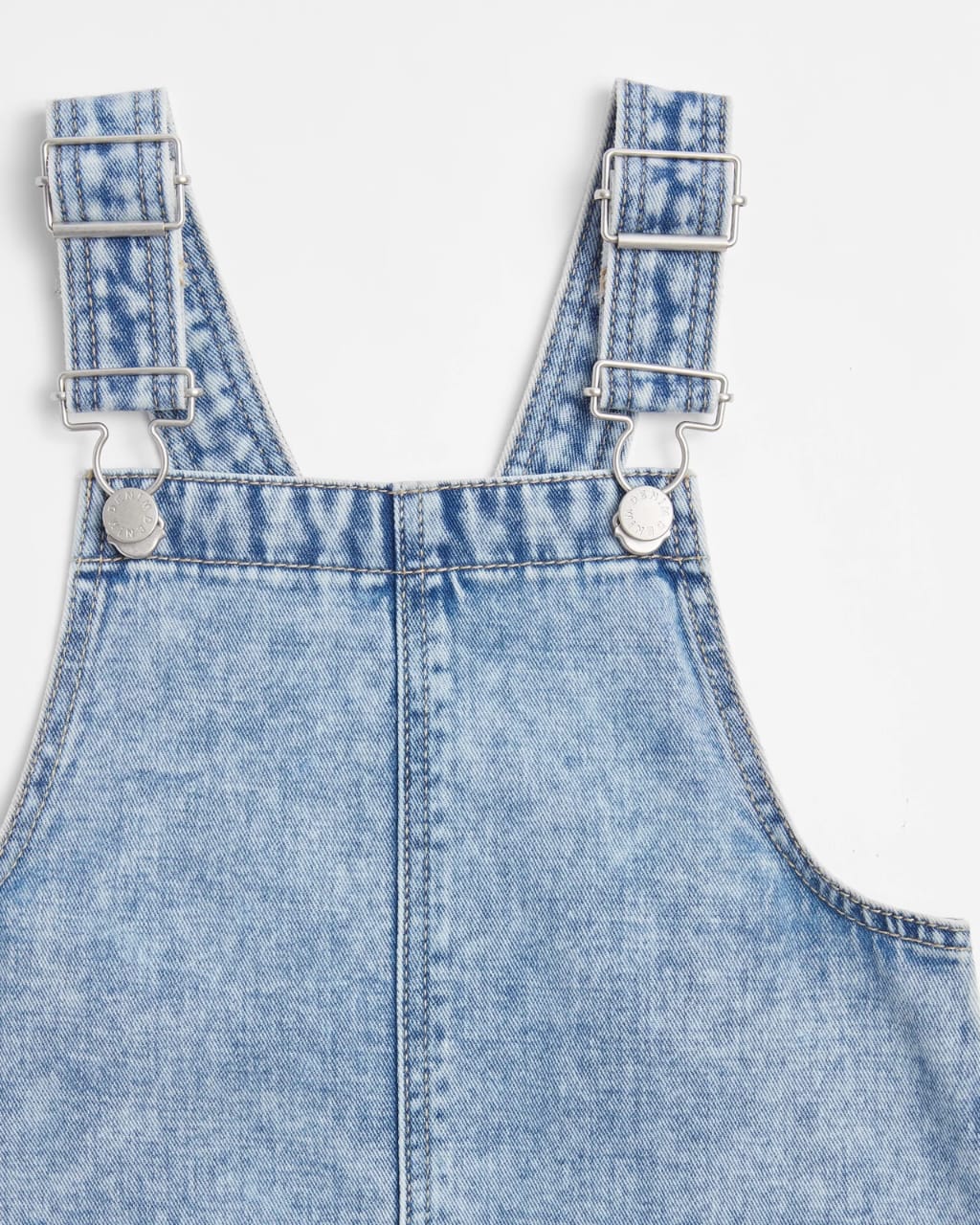پیشبندار جینز دخترانه 30984 سایز 1.5 تا 8 سال مارک DENIM