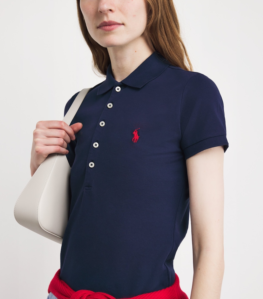 تی شرت یقه دار زنانه 31084 مارک US POLO ASSN