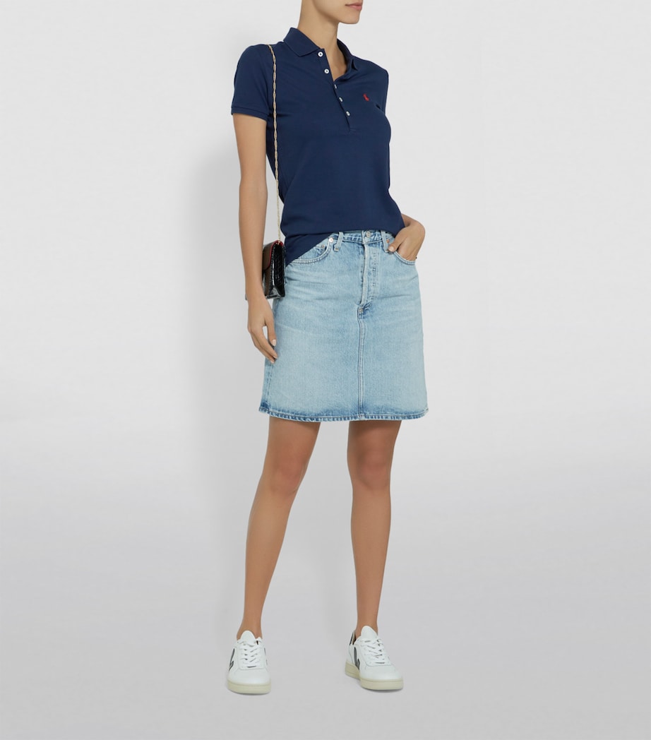 تی شرت یقه دار زنانه 31084 مارک US POLO ASSN