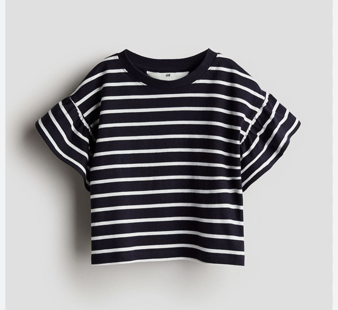 کراپ دخترانه 31049 سایز 1.5 تا 12 سال مارک H&M