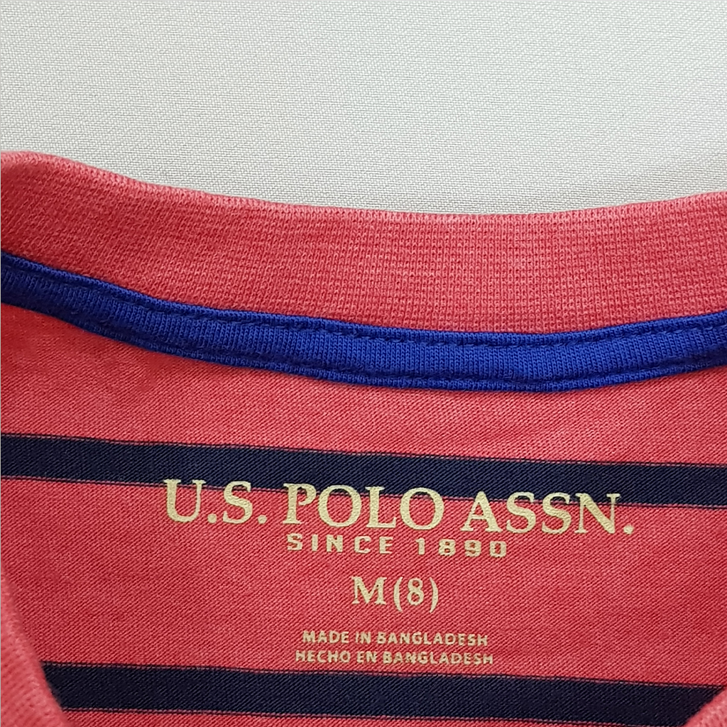 تی شرت پسرانه 31053 سایز 2 تا 8 سال مارک US POLO ASSN