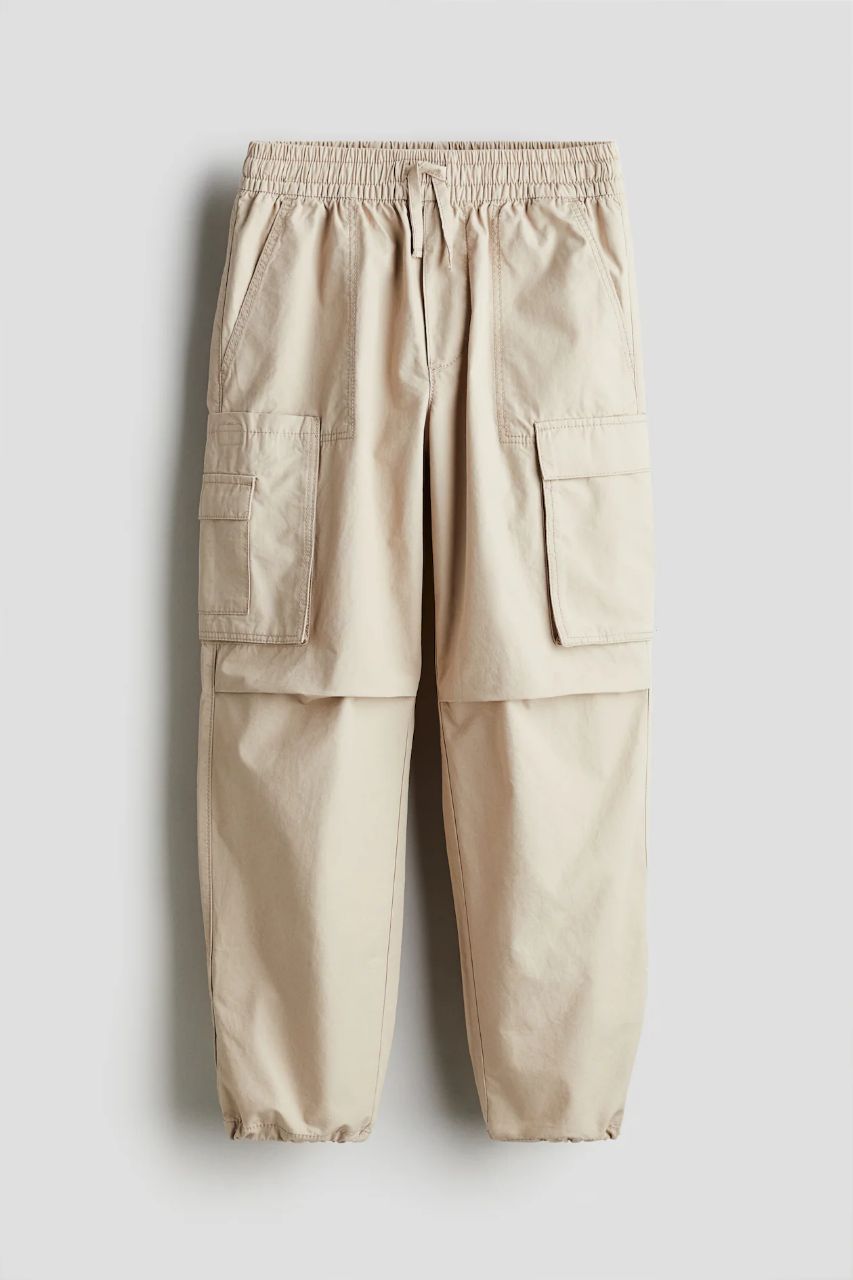 شلوار کتان پسرانه 31094 سایز 8 تا 15 سال مارک H&M
