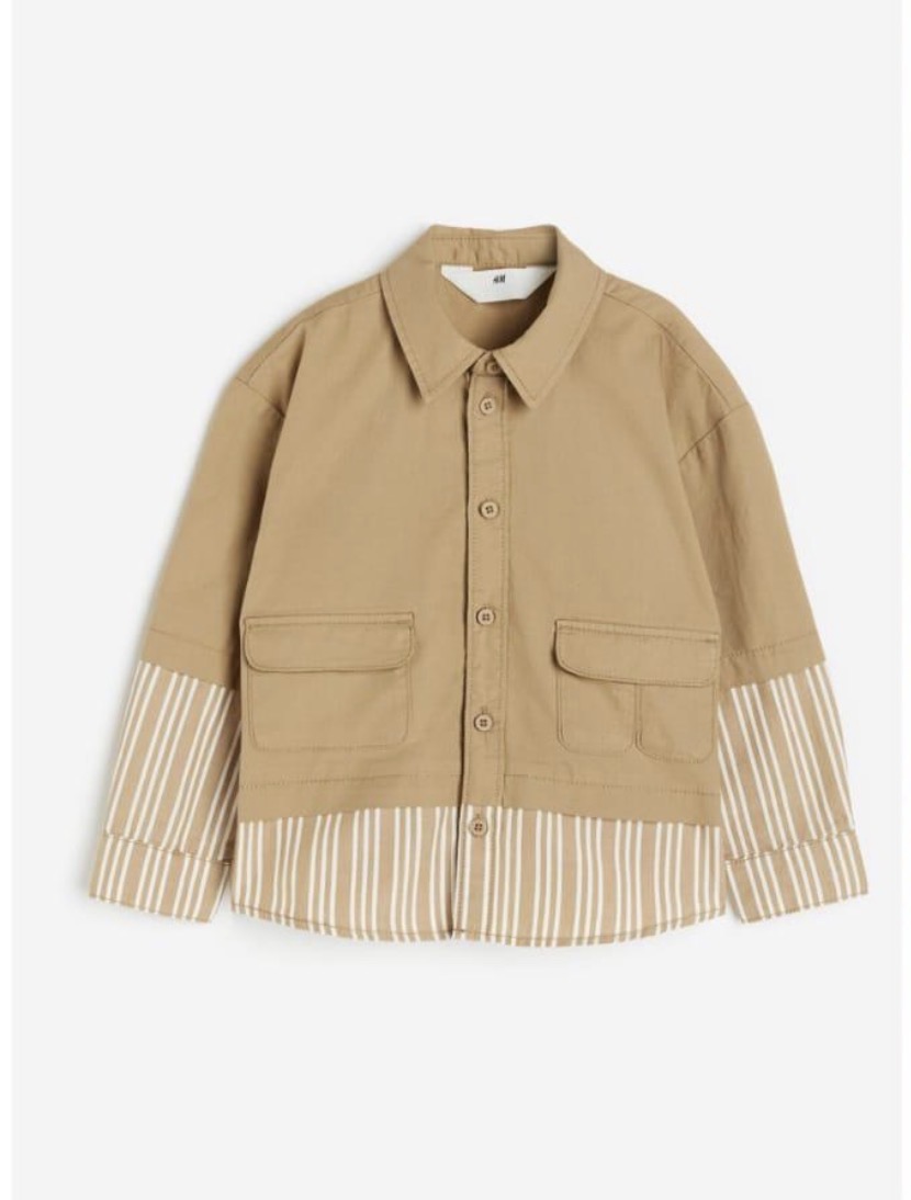 پیراهن پسرانه 31211 سایز 1.5 تا 12 سال مارک H&M