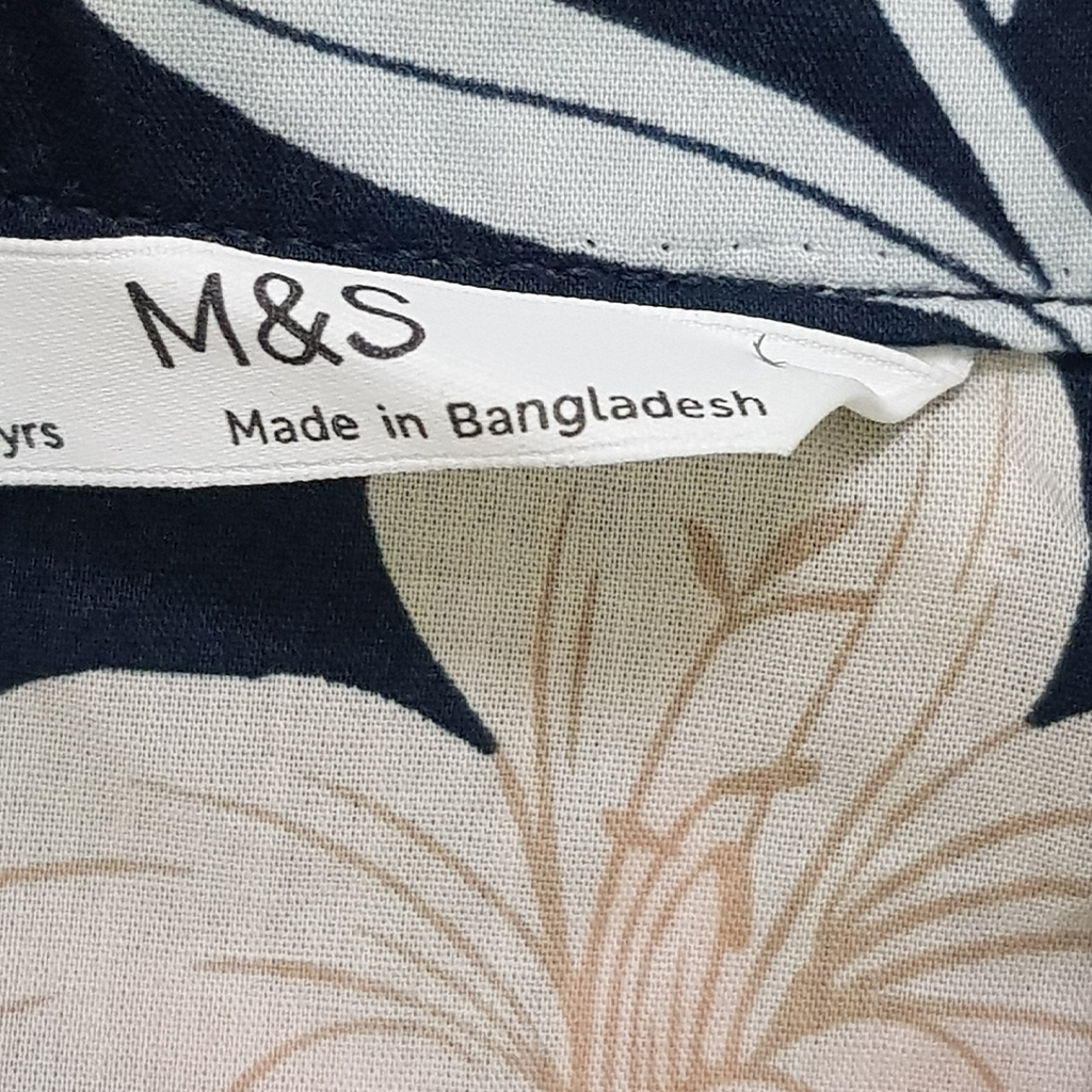 پیراهن پسرانه 31214 سایز 6 تا 15 سال مارک M&S