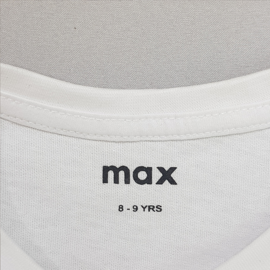 تی شرت پسرانه 31222 سایز 8 تا 16 سال مارک MAX