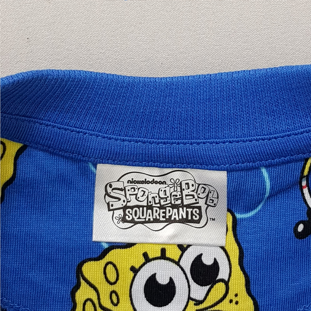 ست پسرانه 31174 سایز 6 تا 14 سال مارک Sponge Bob