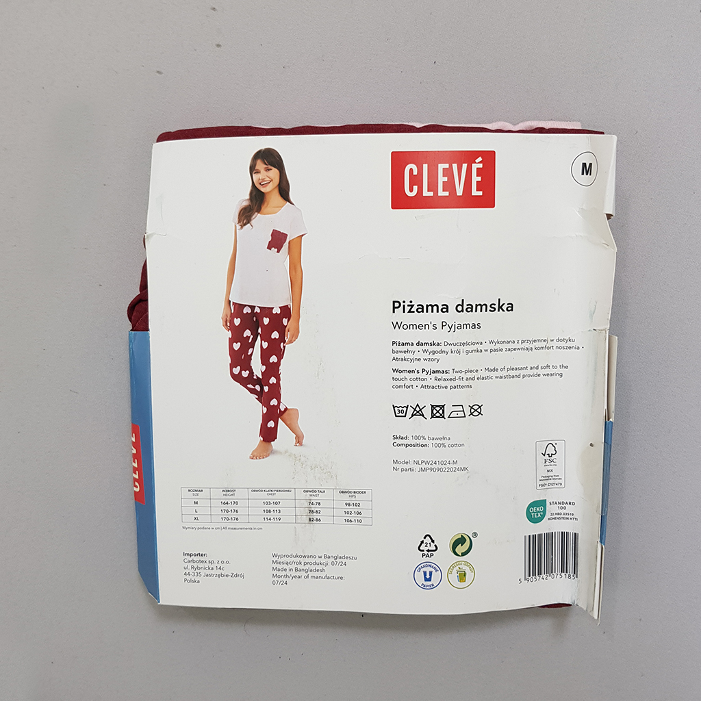 ست زنانه 31126 مارک CLEVE