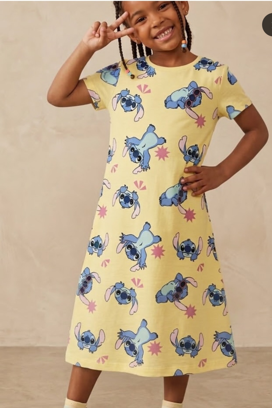 تونیک دخترانه 31282 سایز 2 تا 8 سال مارک Disney