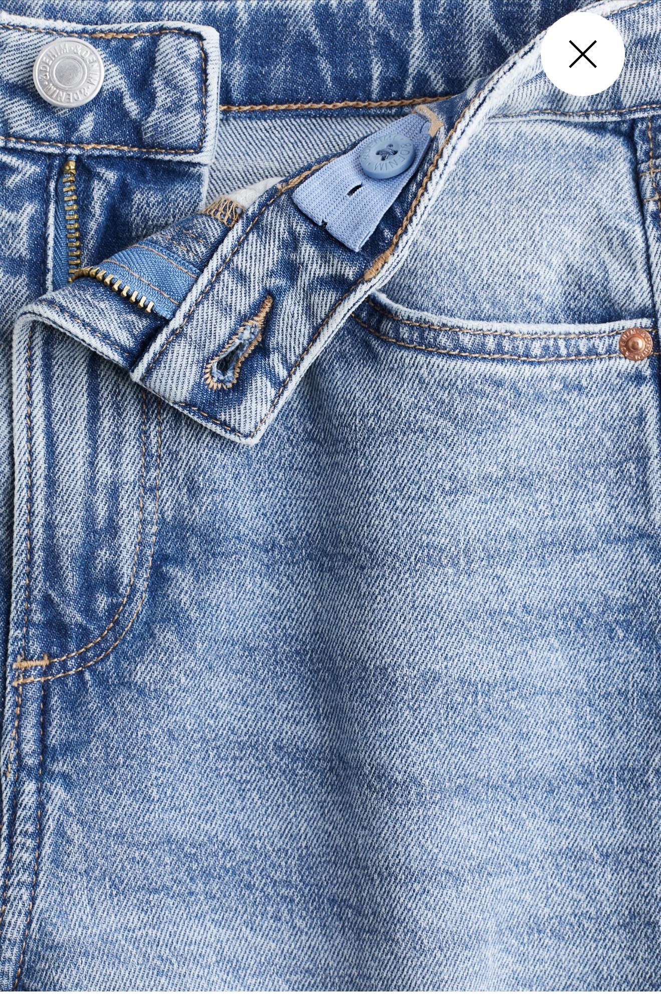 شلوار جینز 31244 سایز 8 تا 14 سال مارک H&M