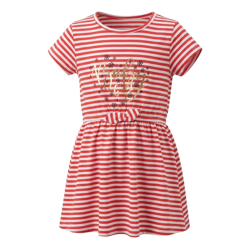 سارافون دخترانه 31288 سایز 2 تا 12 سال کد 1 مارک Sh Dow Kids