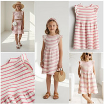 سارافون دخترانه 31288 سایز 1.5 تا 10 سال کد 10 مارک H&M