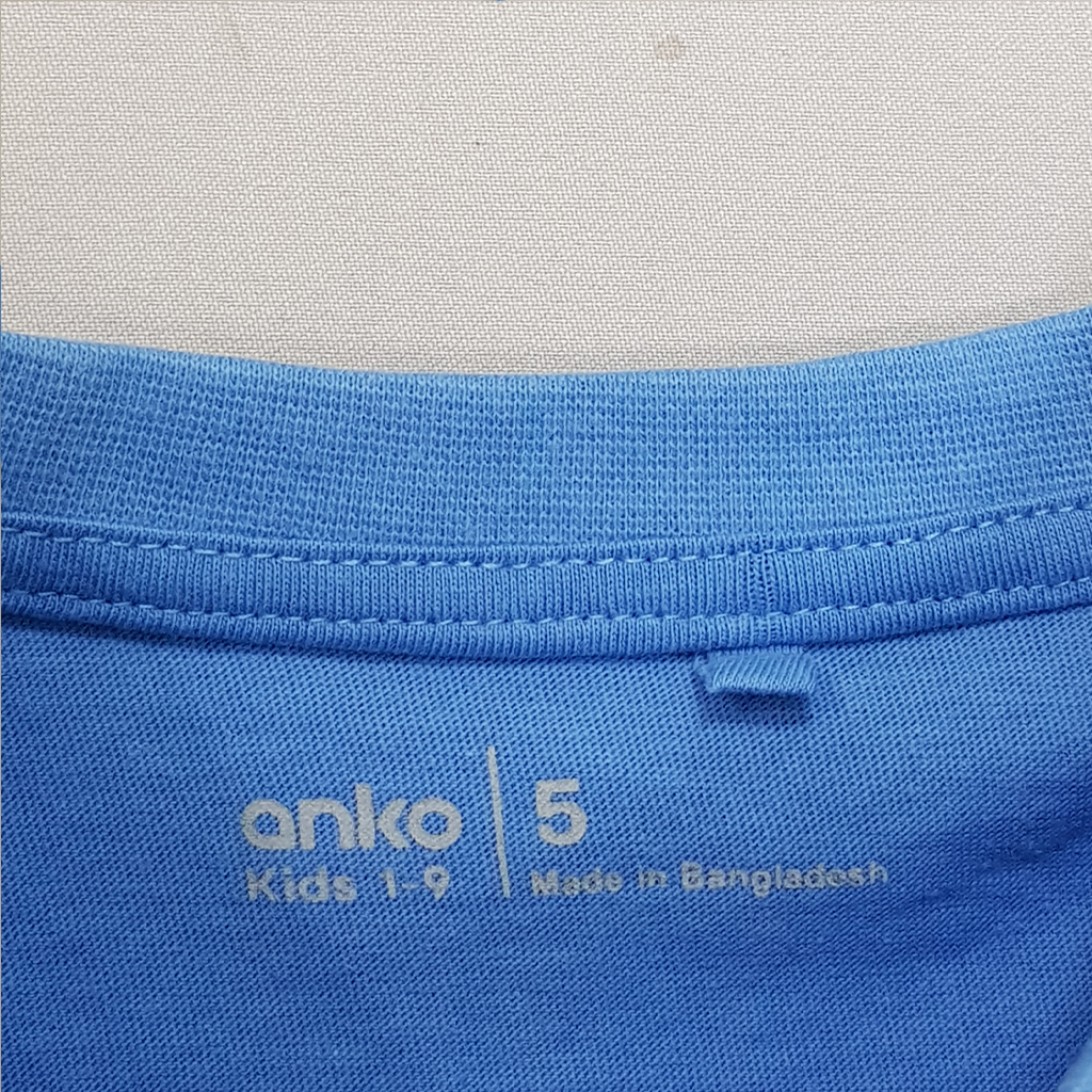تی شرت پسرانه 31357 سایز 1 تا 9 سال مارک ANKO
