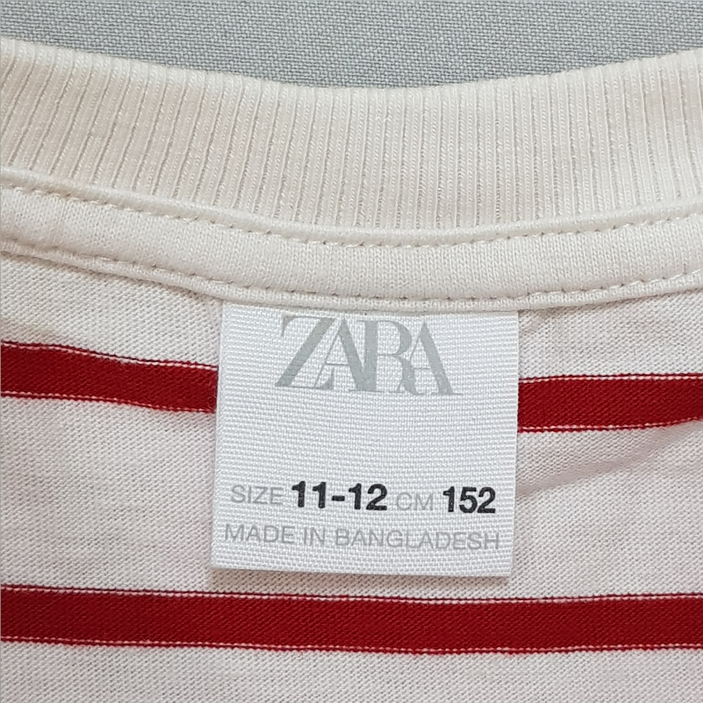 تی شرت پسرانه 31349 سایز 8 تا 14 سال مارک ZARA