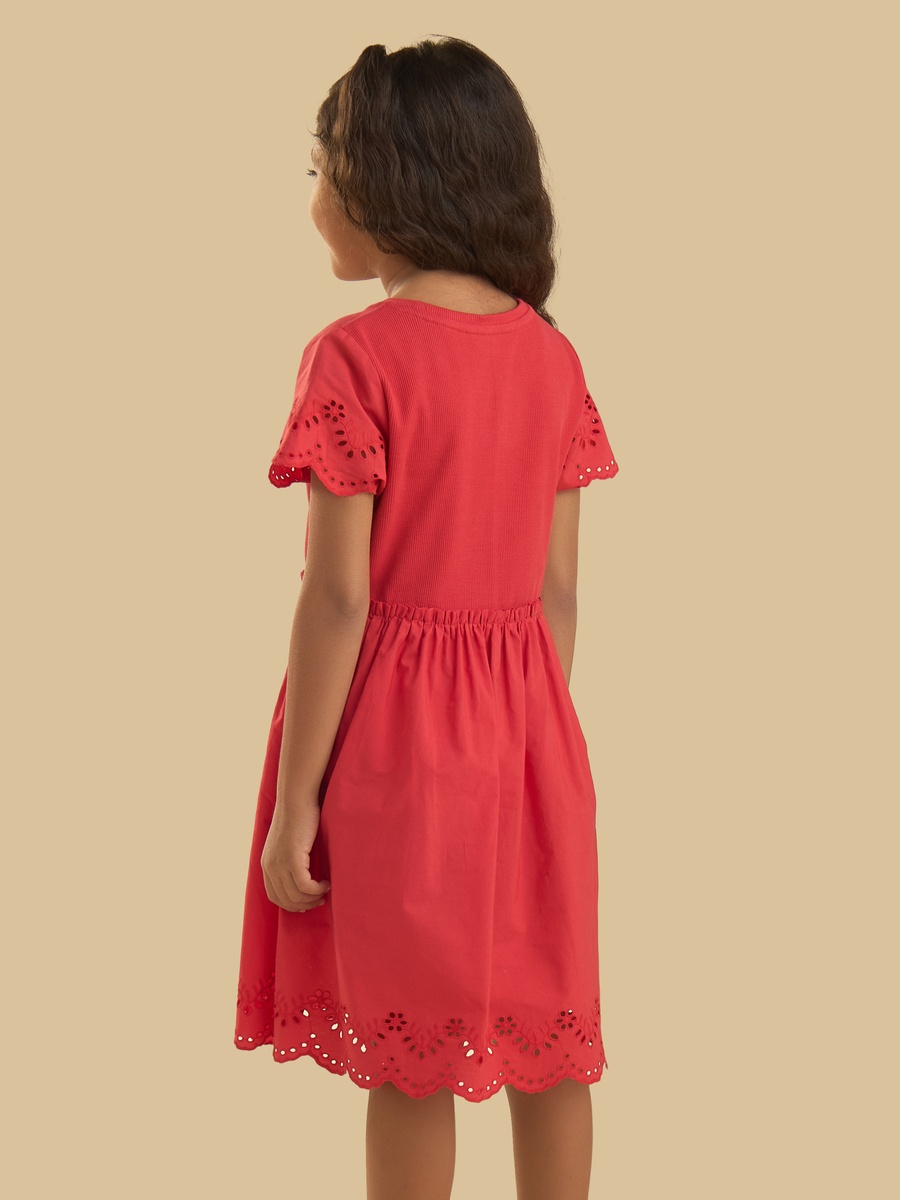سارافون دخترانه 31449 سایز 2 تا 8 سال مارک MAX