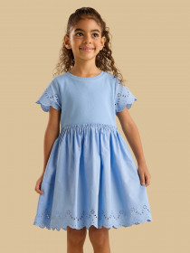سارافون دخترانه 31449 سایز 2 تا 8 سال مارک MAX