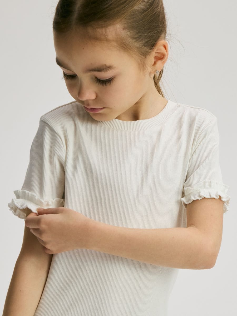تی شرت دخترانه 31415 سایز 12 ماه تا 14 سال کد 3 مارک Reserved