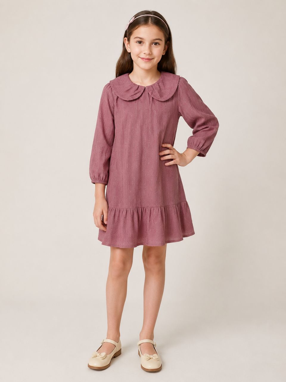سارافون دخترانه 31448 سایز 15 تا 8 سال مارک Primark