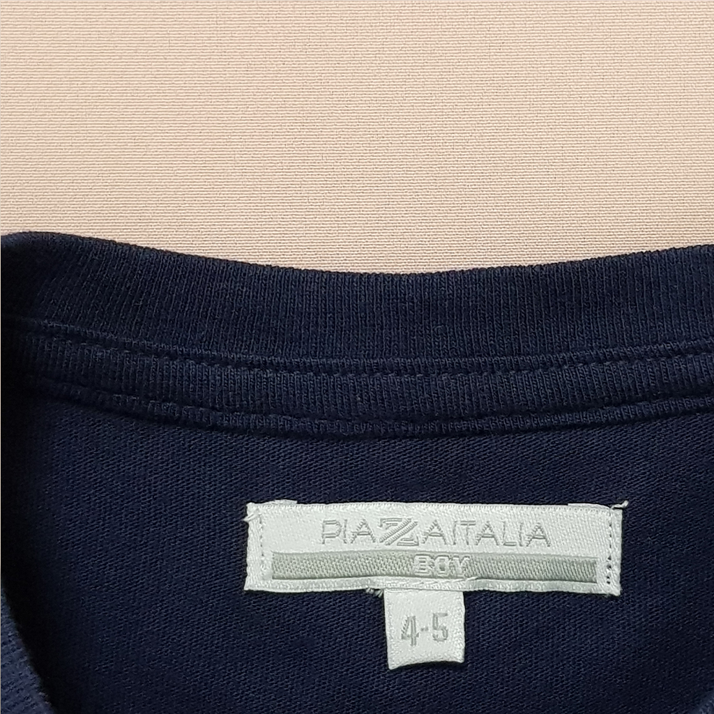 تی شرت پسرانه 31339 سایز 3 تا 14 سال کد 9 مارک PIAZA ITALIA