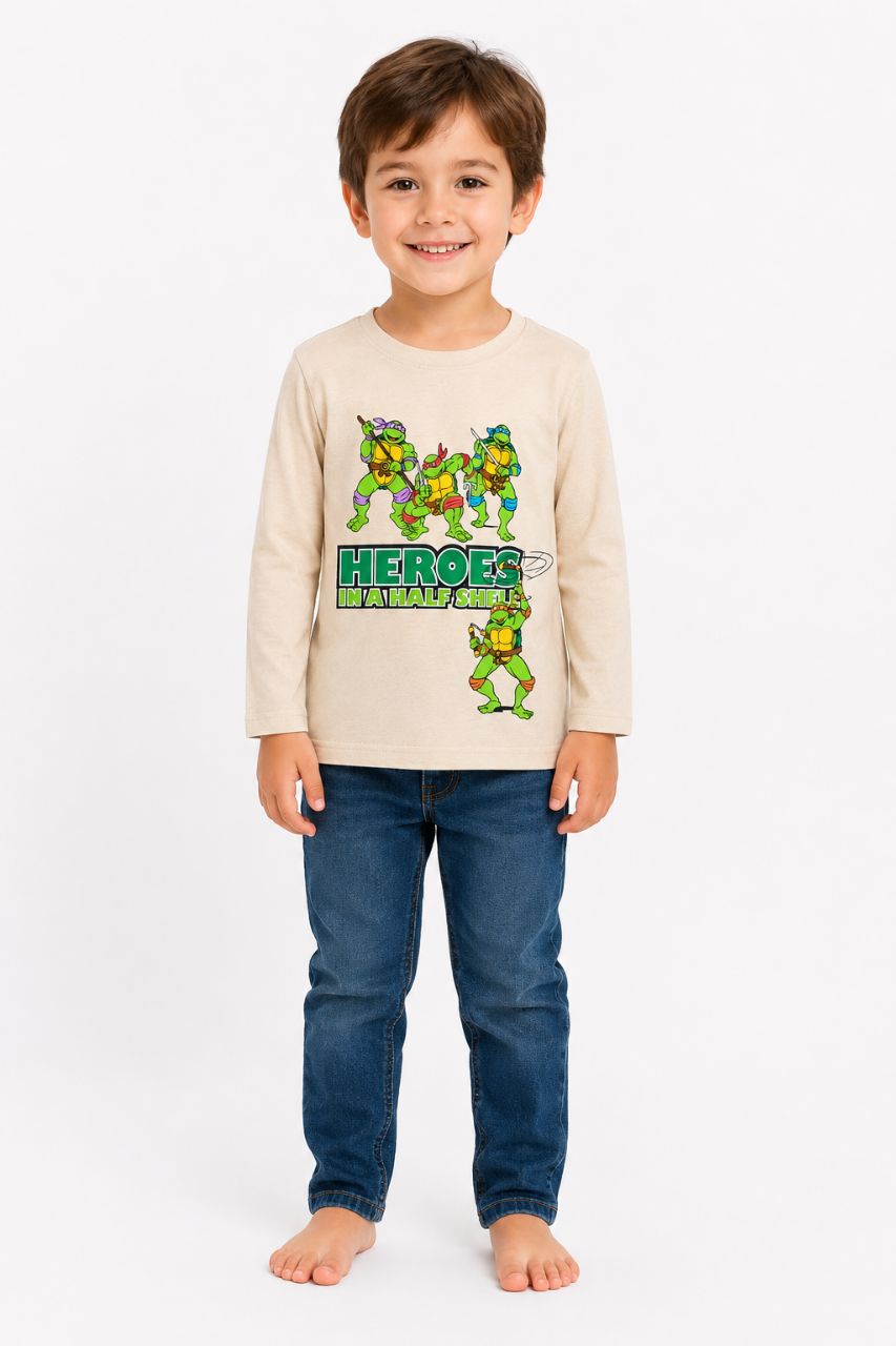 بلوز پسرانه 31478 سایز 7 تا 14 سال مارک TURTLES