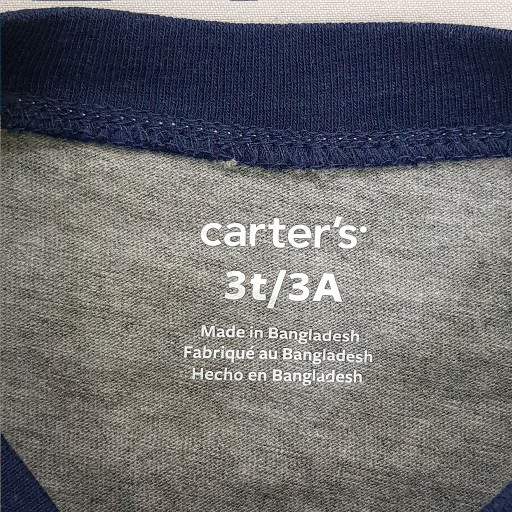بلوز پسرانه 31554 سایز 12 ماه تا 14 سال مارک Carters
