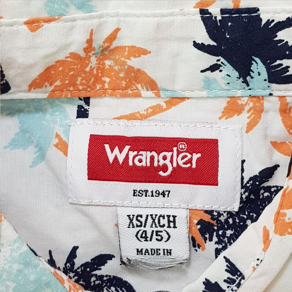 پیراهن پسرانه 31561 سایز 4 تا 18 سال مارک Wrangler