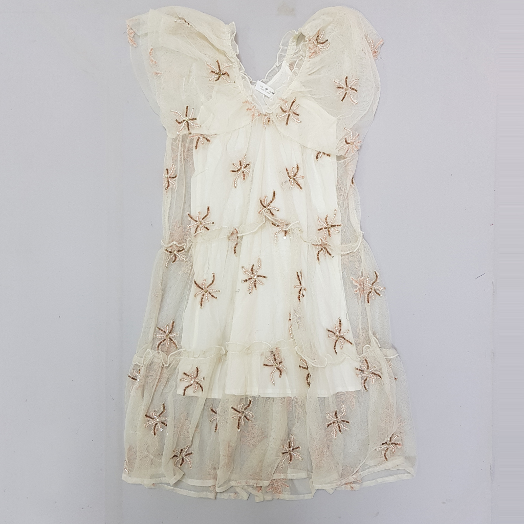 سارافون دخترانه 31571 سایز 6 تا 14 سال مارک ZARA