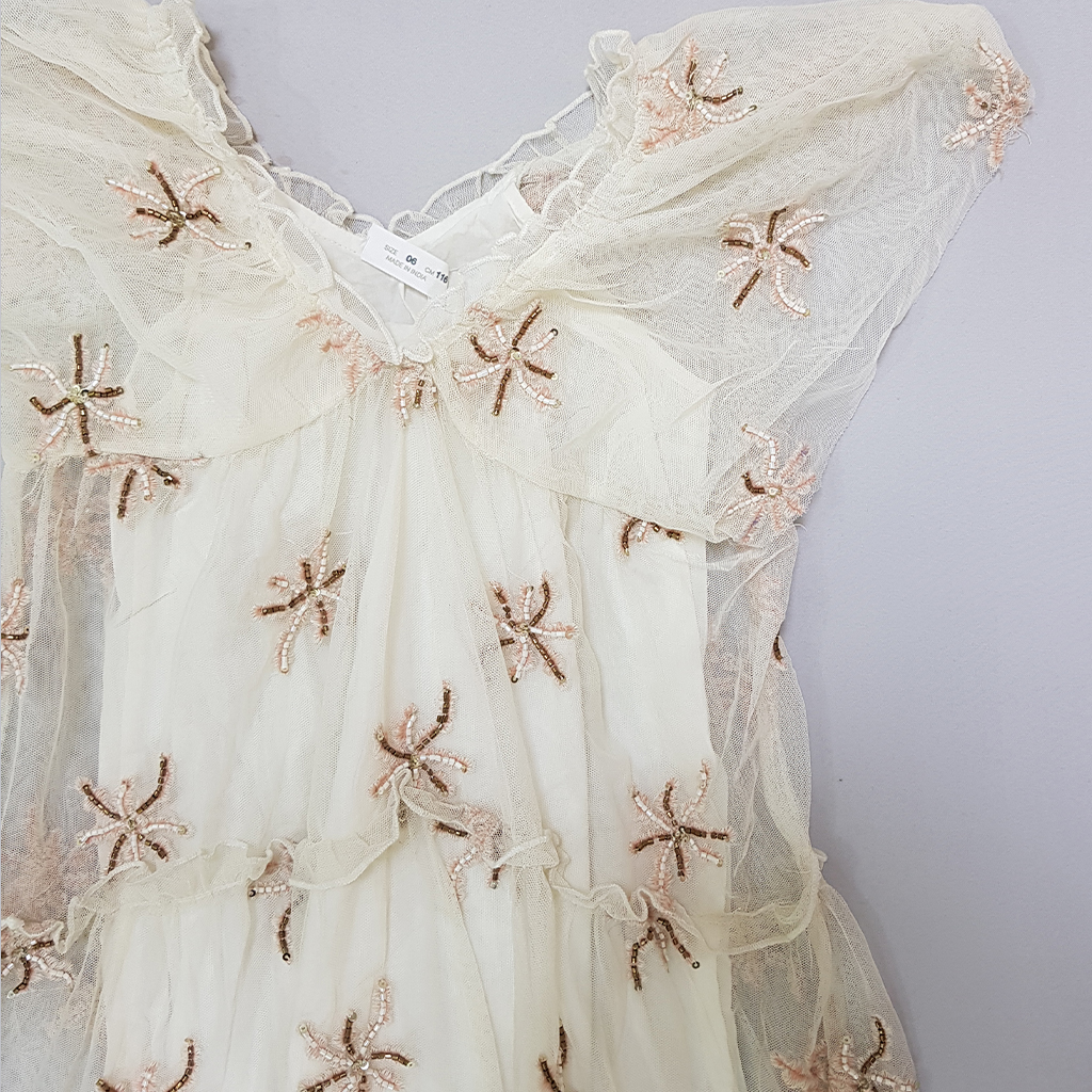 سارافون دخترانه 31571 سایز 6 تا 14 سال مارک ZARA