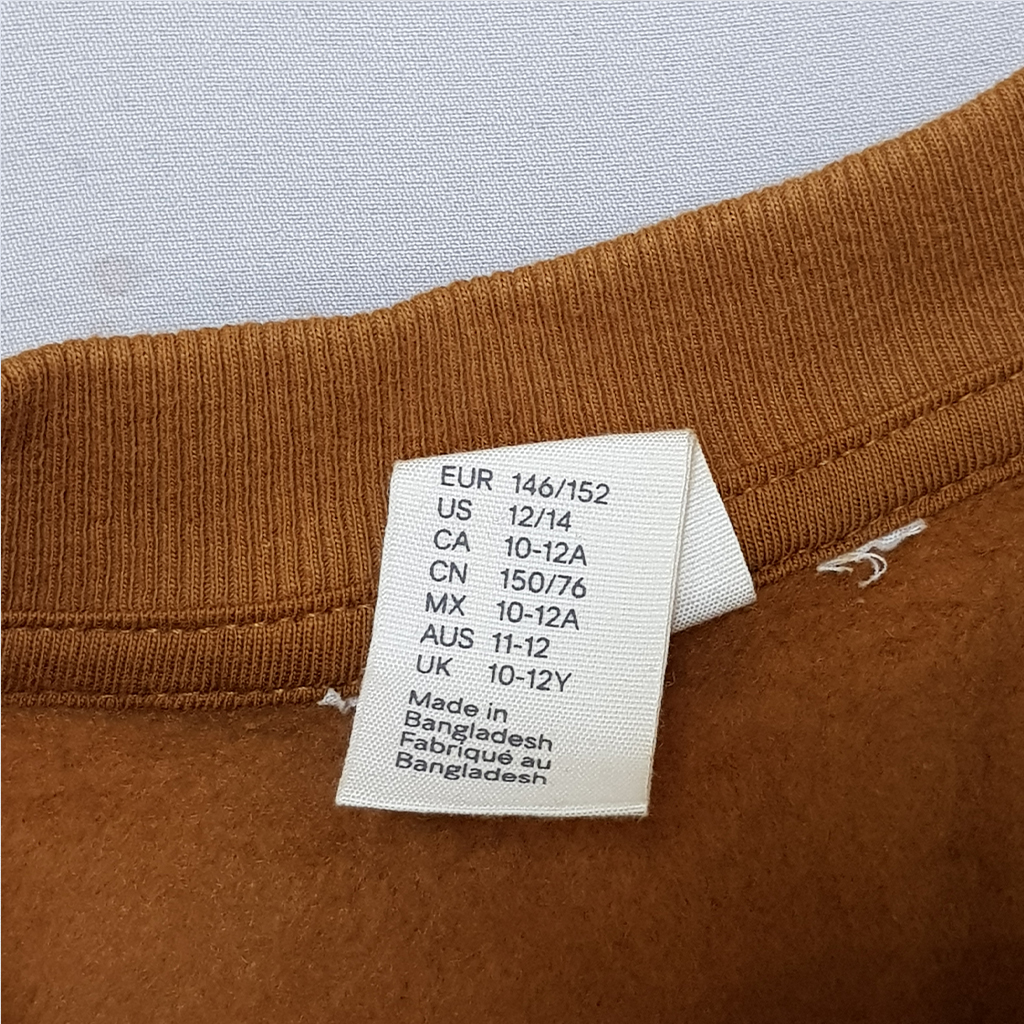 پلیور پسرانه 28456 سایز 11 تا 12 سال کد 9 مارک H&M