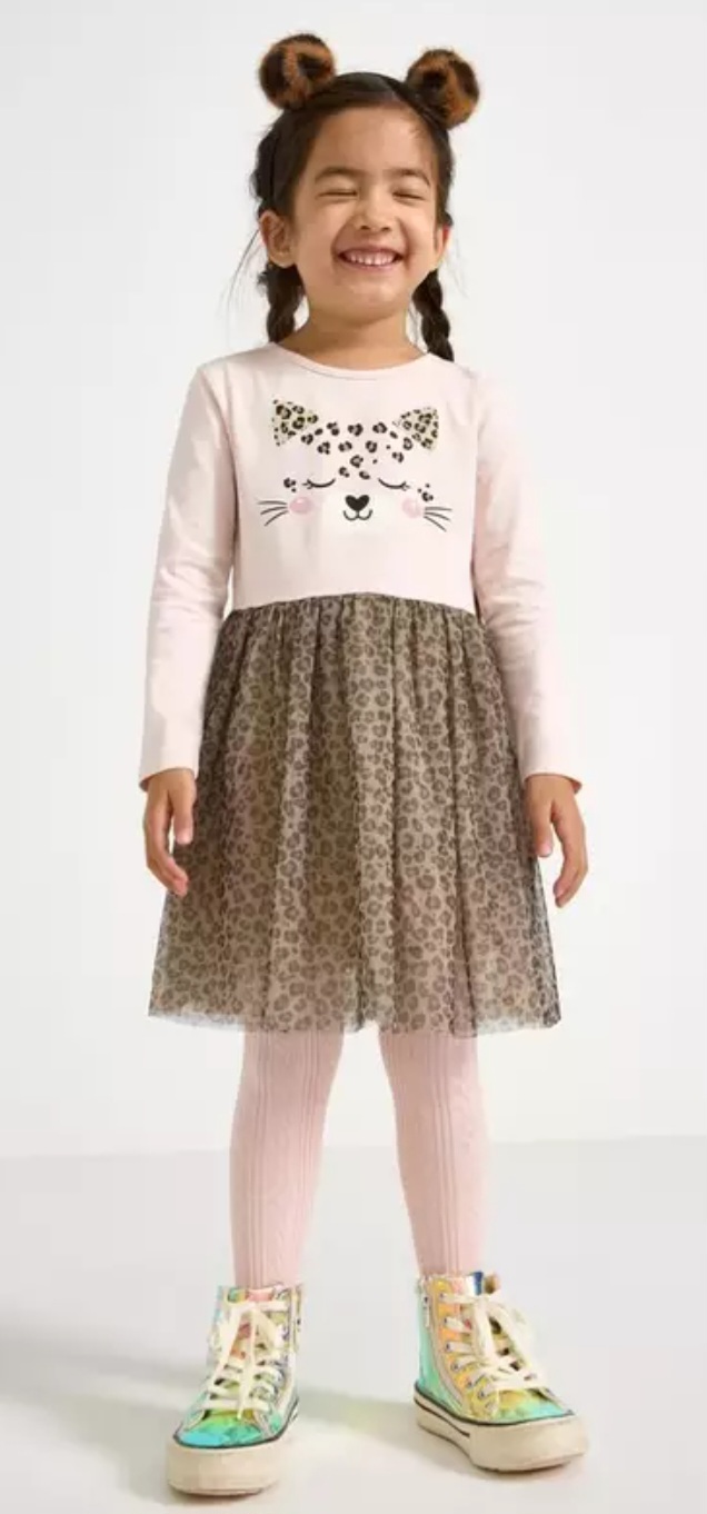 سارافون دخترانه 31696 سایز 2 تا 9 سال مارک LINDEX