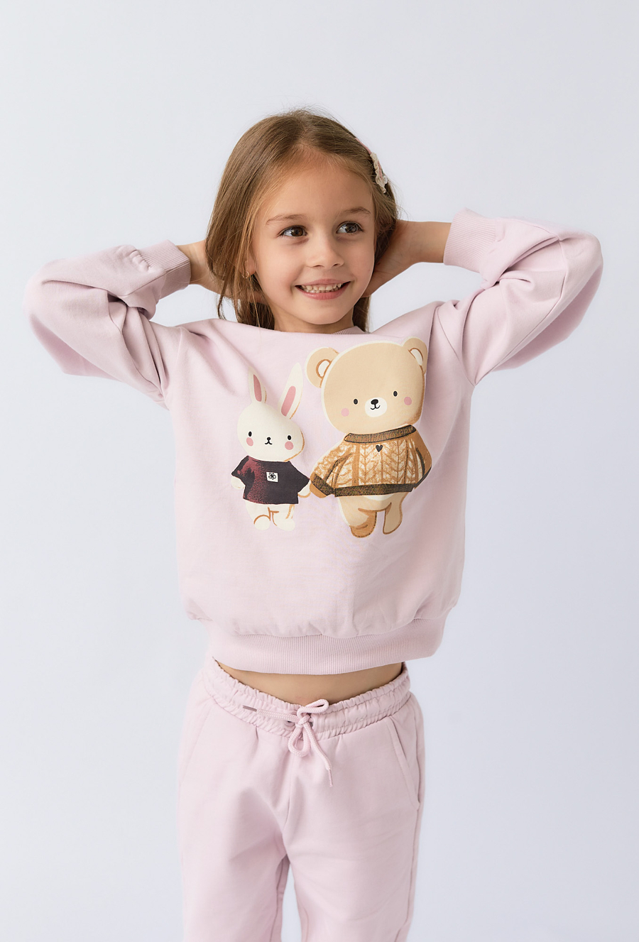 پلیور دخترانه 31745 سایز 2 تا 8 سال مارک 5.10.15 KIDS