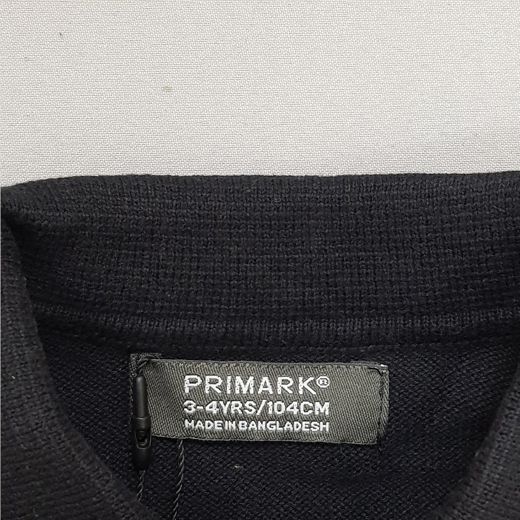 بافت یقه دار 31718 سایز 12 ماه تا 8 سال مارک Primark