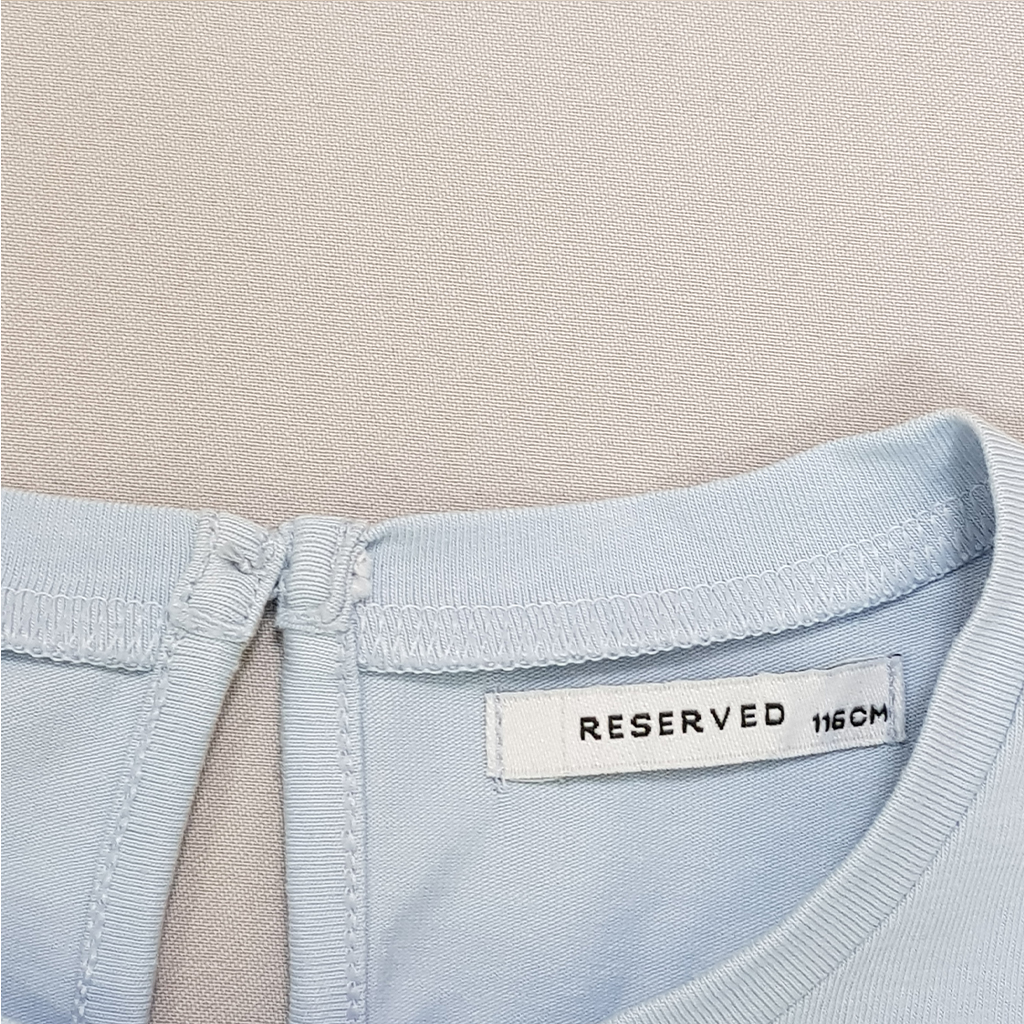تی شرت دخترانه 31699 سایز 9 ماه تا 6 سال کد 6 مارک Reserved   *