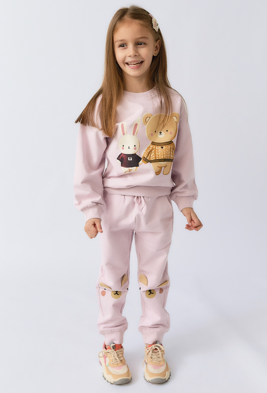 پلیور دخترانه 31745 سایز 2 تا 8 سال مارک 5.10.15 KIDS   *
