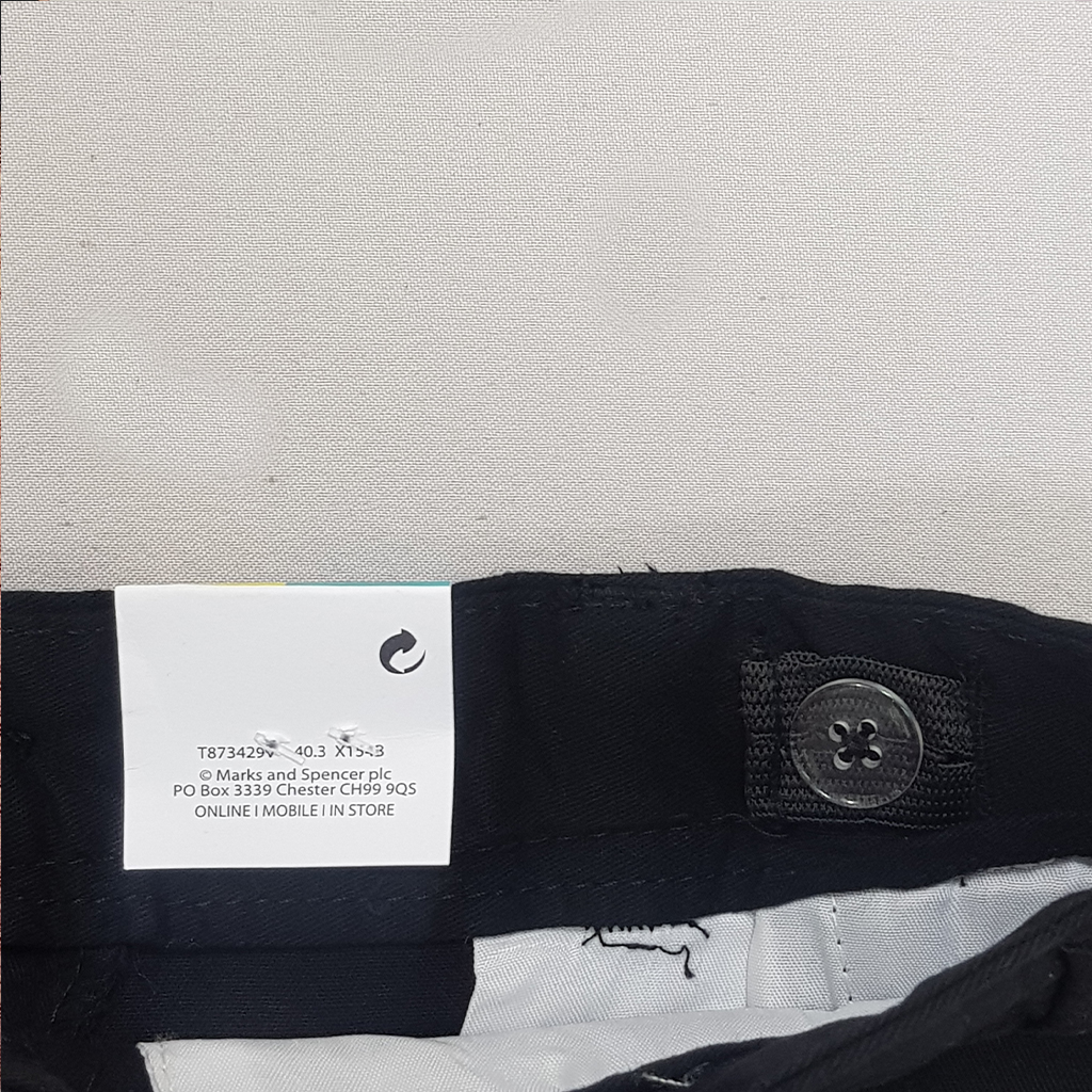 شلوار کتان پسرانه 31724 سایز 2 تا 12 سال کد 4 مارک M&S