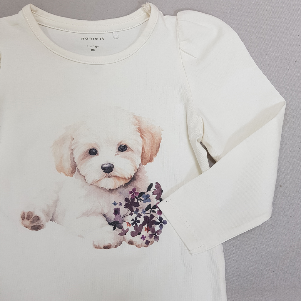 بلوز دخترانه 31629 سایز 1 تا 8 سال کد 3 مارک Name It