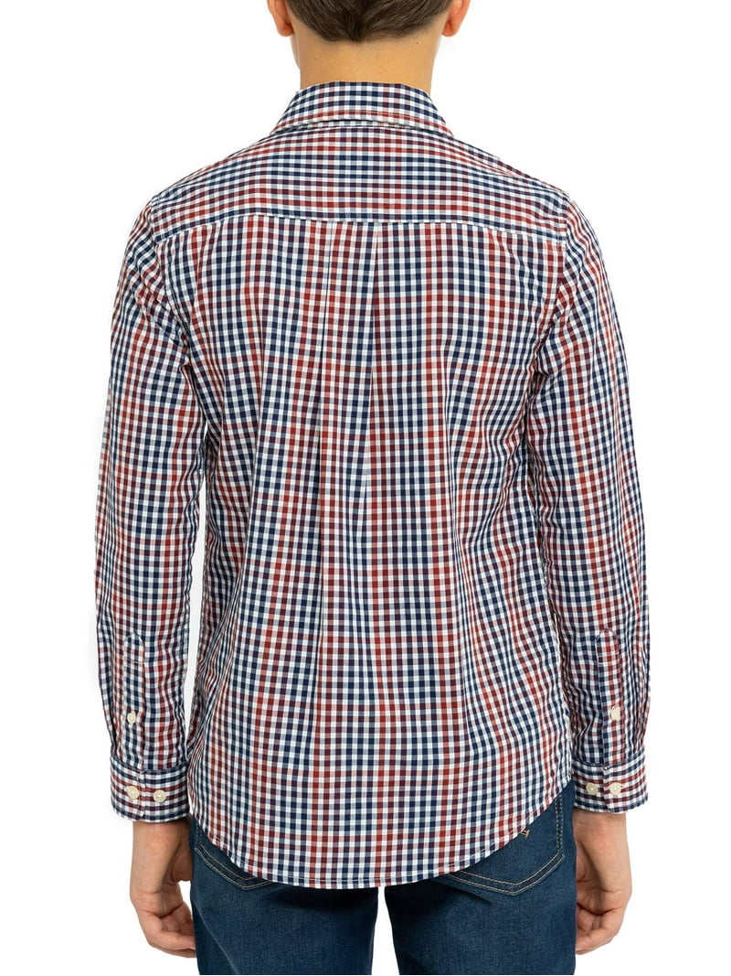 پیراهن پسرانه 31723 سایز 4 تا 16 سال مارک US POLO