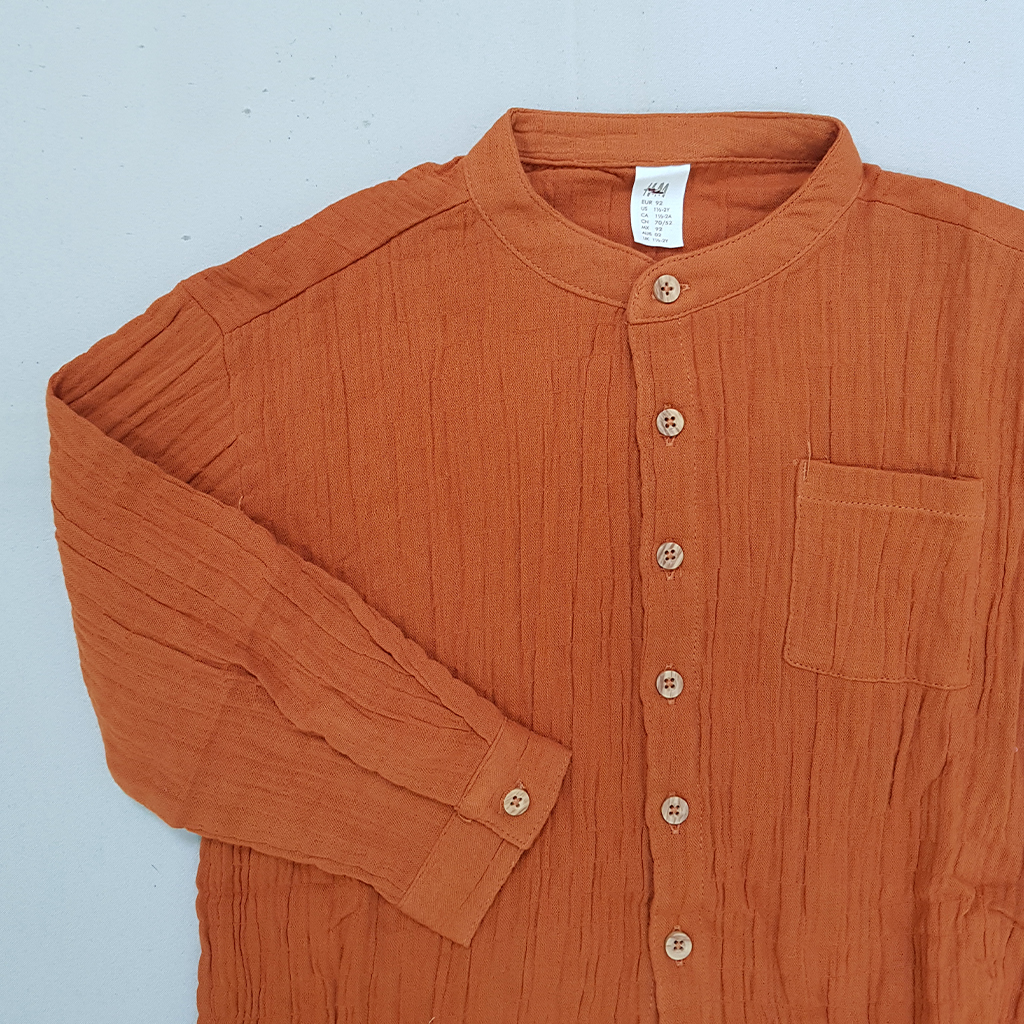 ست پیراهن و شلوار پسرانه 31741 سایز 9 ماه تا 6 سال مارک H&M