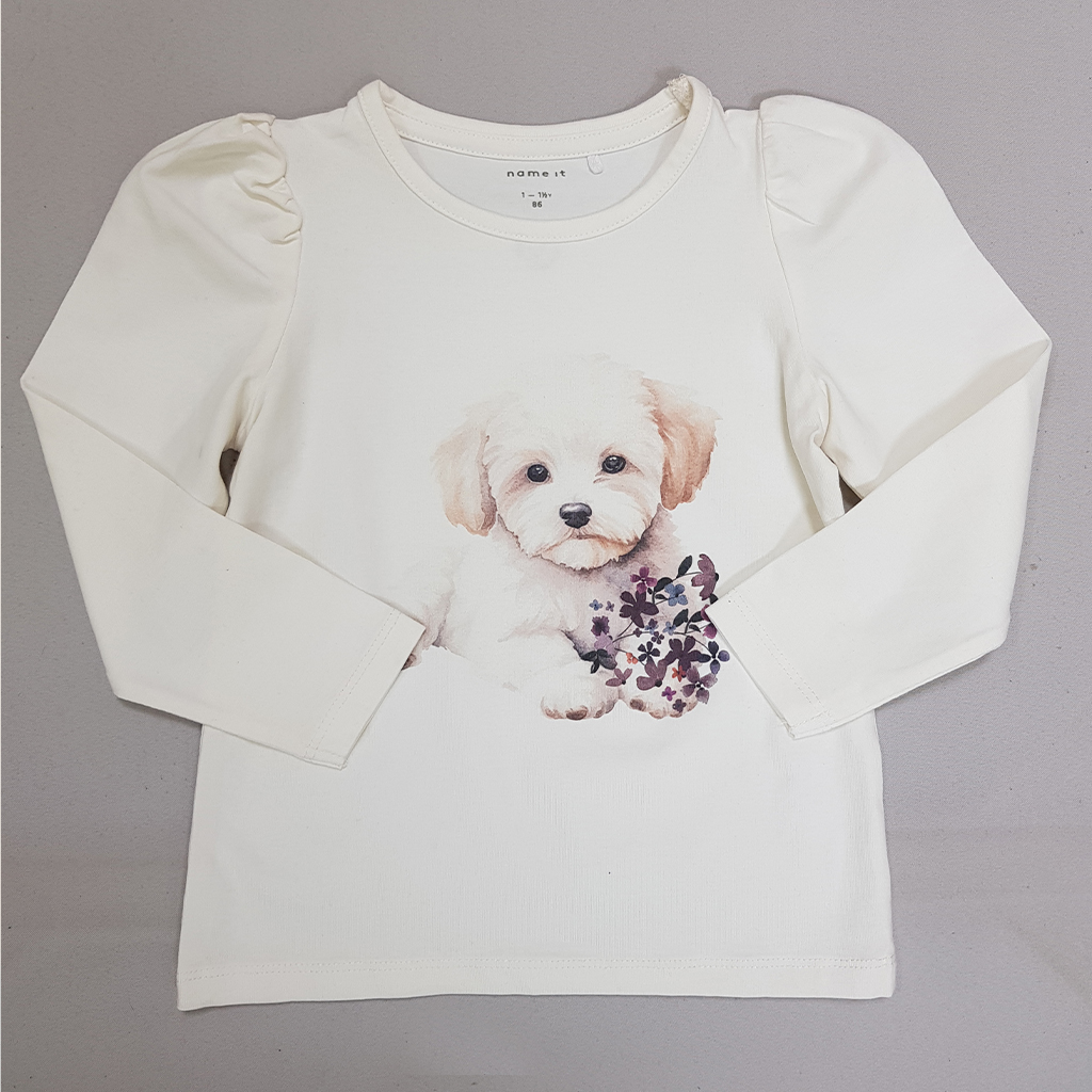 بلوز دخترانه 31629 سایز 1 تا 8 سال کد 3 مارک Name It   *