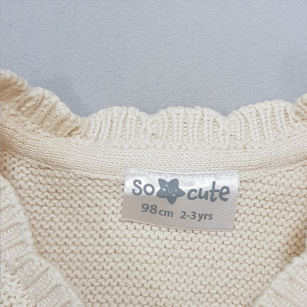 بافت دخترانه 31705 سایز 6 ماه تا 3 سال مارک SOOCUTE