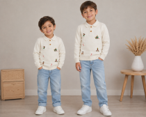 بافت پسرانه 31788 سایز 9 تا 12 ماه مارک FREDFLO