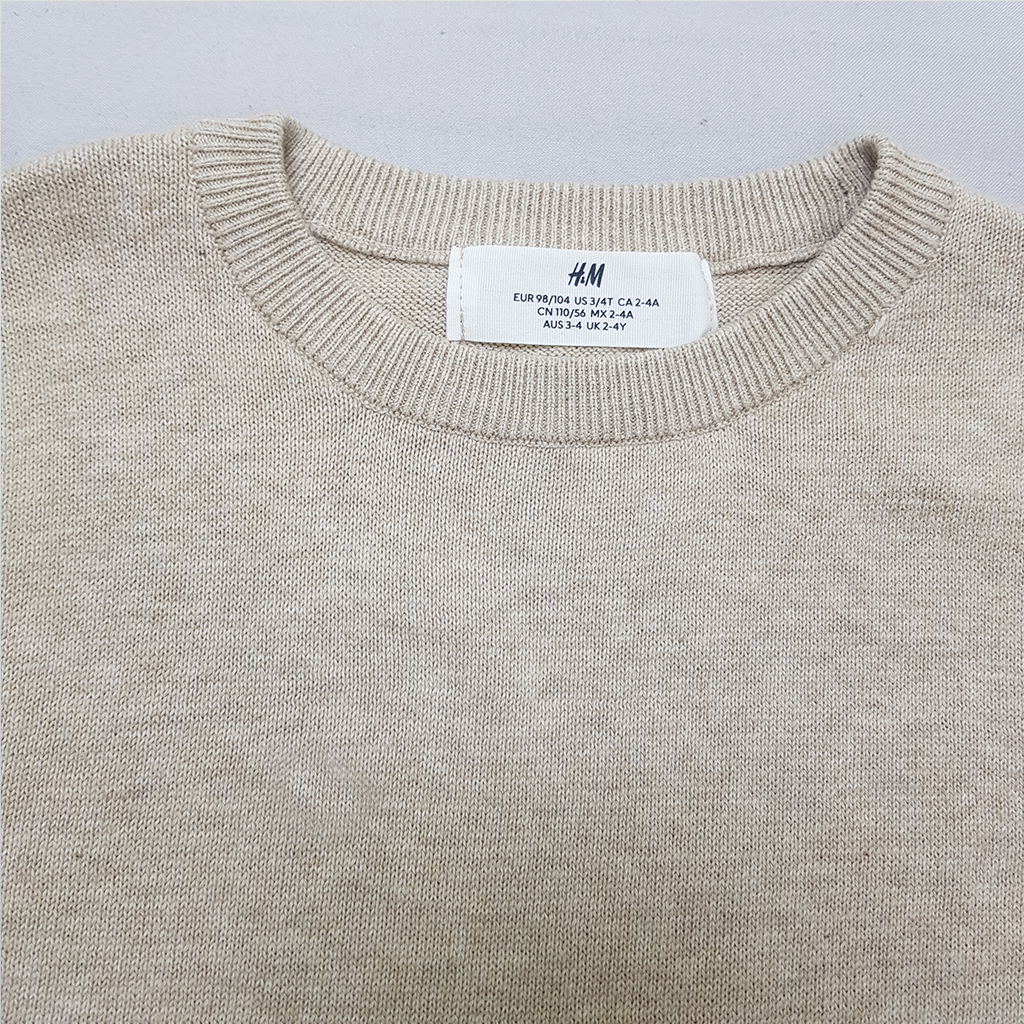 بافت پسرانه 31708 سایز 1.5 تا 10 سال مارک H&M   *