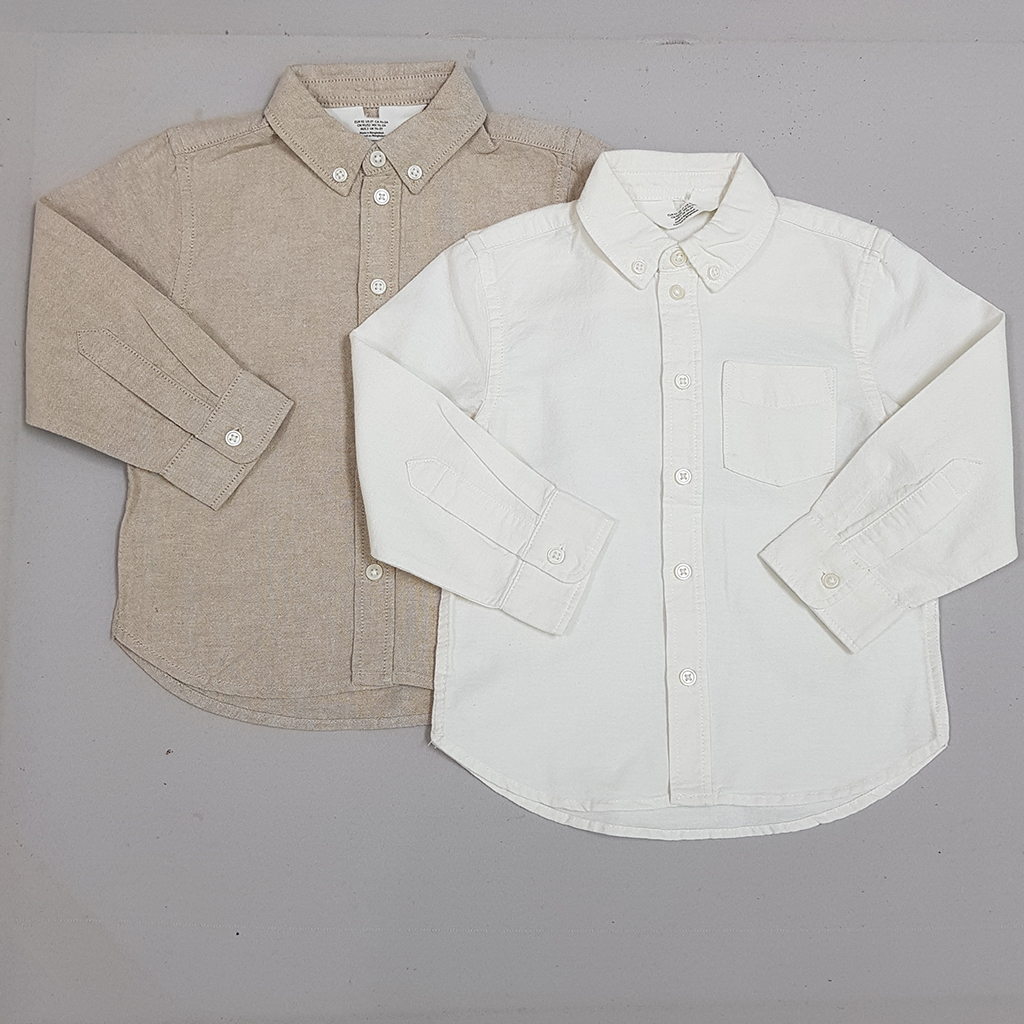 پیراهن پسرانه 31850 سایز 1.5 تا 11 سال مارک H&M