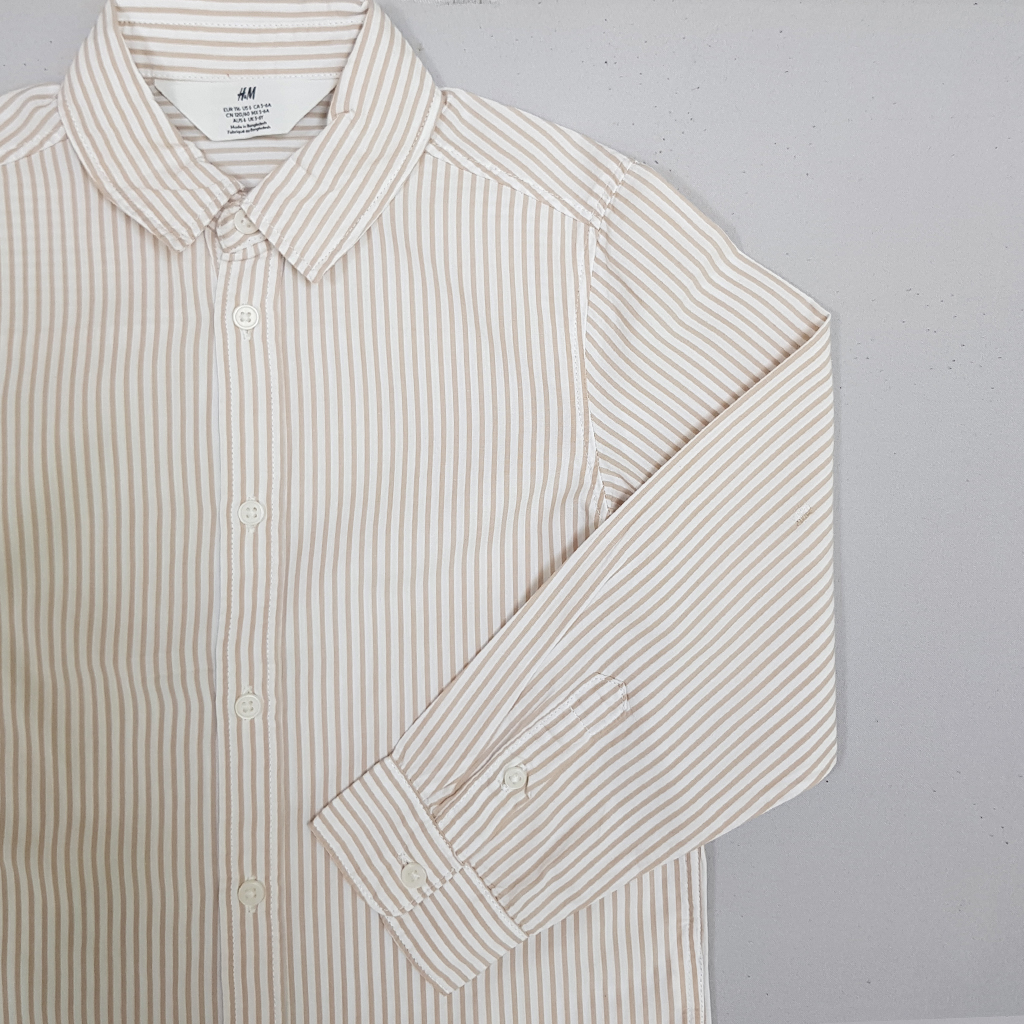 پیراهن پسرانه 31880 سایز 1.5 تا 10 سال مارک H&M