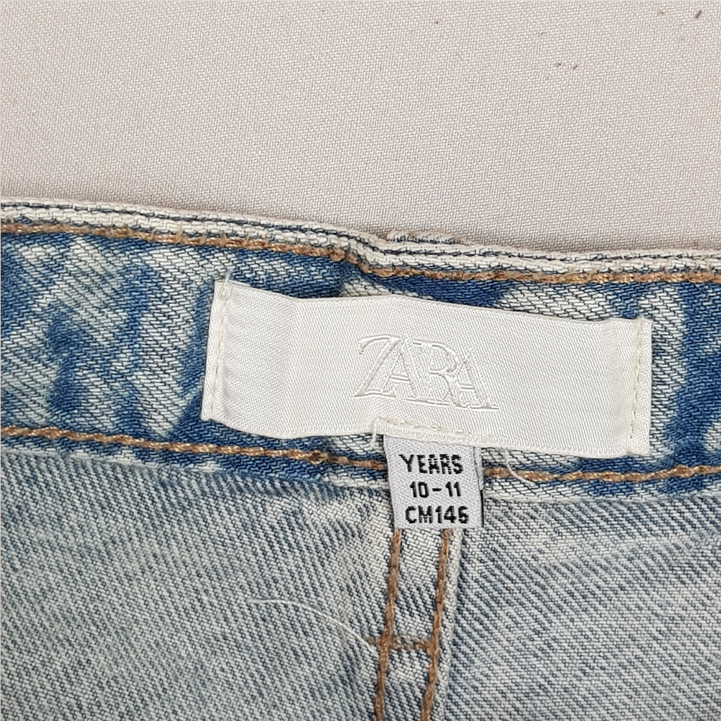 شلوار جینز دخترانه 31810 سایز 6 تا 16 سال مارک ZARA   *