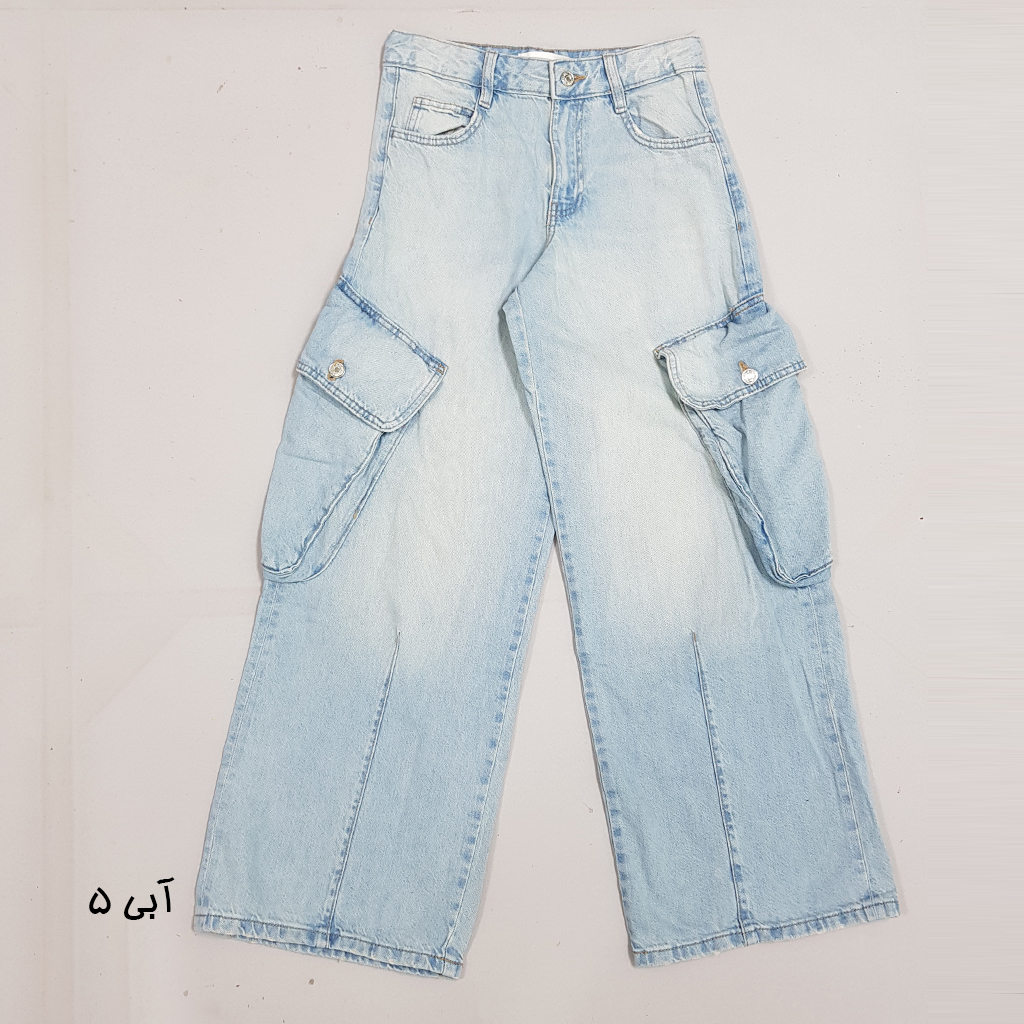 شلوار جینز دخترانه 31810 سایز 6 تا 16 سال مارک ZARA   *